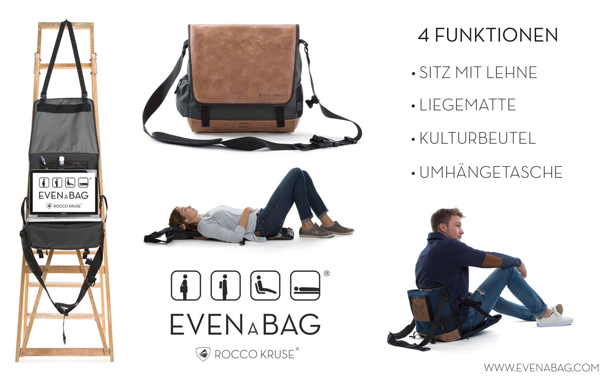 Multifunktionstasche: Eine Tasche vier Funktionen